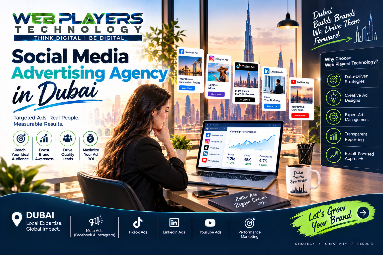 Social Media Advertising Agency in Dubai: Grow Your Brand with Targeted Digital Campaigns